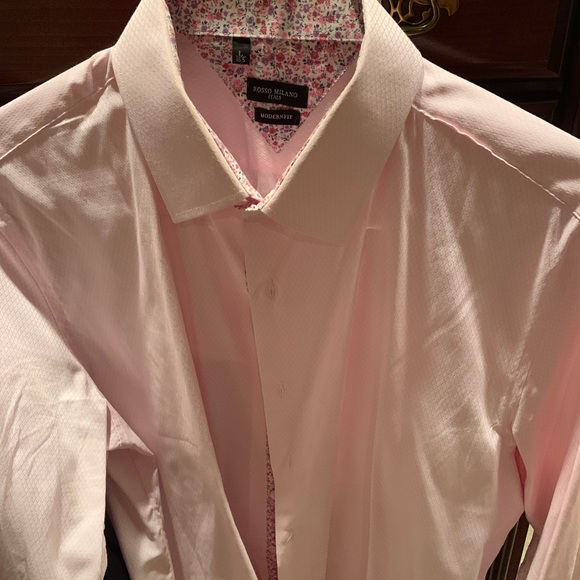 Beautiful Pink Dress Shirt Size L. - Picture 5 of 6